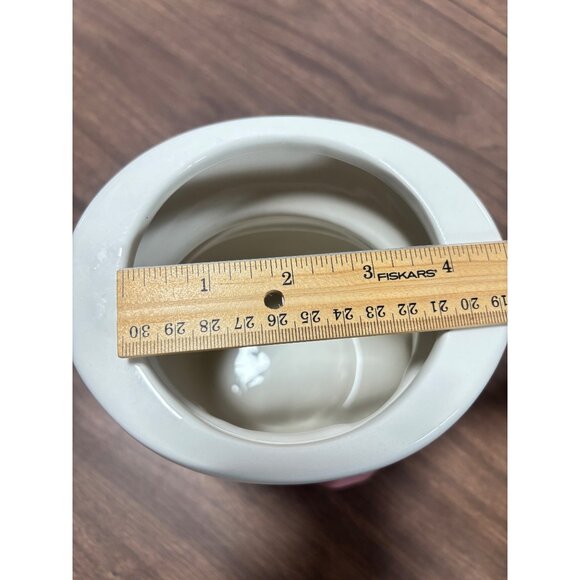 Sanrio Hello Kitty Snowman Ceramic Cookie Jar Winter Holiday Decor Collectible - Picture 4 of 13